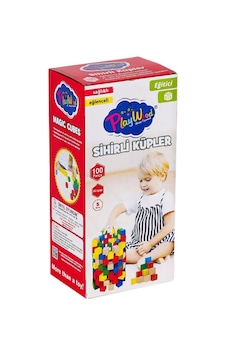 Ony-359 Ahşap Sihirli Küpler 100 Parça -onyıl Oyuncak