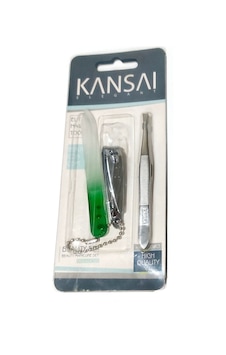 Elegant Manikür Set Tırnak Makası 3 Lü Set Yeşil