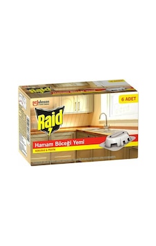 Go İthalat Raid 6 Parça Hamam Böcek Yemi