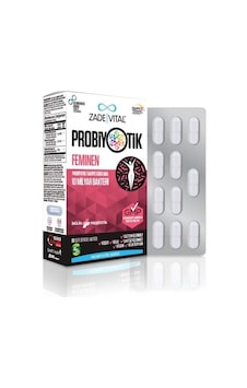 Zade Vital Probiotics Feminen 30 Kapsül Zade Vital Probiotics Feminen 30 Kapsül