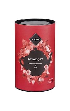 Rioba Beyaz Çay Kırmızı Meyveler & Gül Karışımı Bitki Çayı 75 G Rioba Beyaz Çay Kırmızı Meyveler & Gül Karışımı Bitki Çayı 75 G