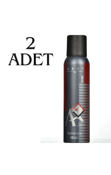 Akat 2000 Kırmızı Erkek Sprey Deodorant 2 x 150 ML Akat 2000 Kırmızı Erkek Sprey Deodorant 2 x 150 ML