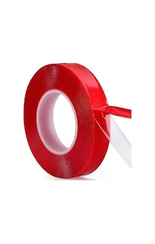 Silikonlu Çift Taraflı Montaj Bandı 10mm X 5mt