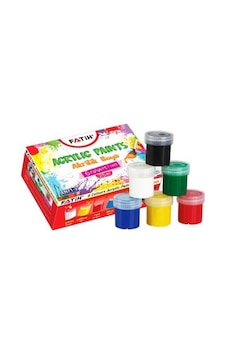 Fatih Akrilik Boya 25 Ml 6 Lı Takım Karışık