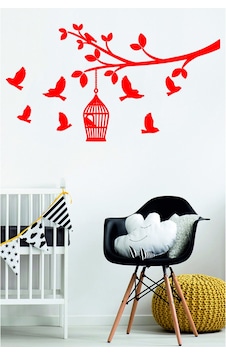 Kuşlar Duvar Sticker 110x60cm6639 Diğer Kuşlar Duvar Sticker 110x60cm6639 Diğer
