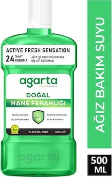 Ağız Bakım Suyu Ferah Nefes Alkolsüz 500 Ml Ağız Bakım Suyu Ferah Nefes Alkolsüz 500 Ml