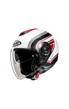 Hjc İ40n Linia Mc1sf Yarım Motosiklet Kaskı Beyaz Kırmızı Diğer Hjc İ40n Linia Mc1sf Yarım Motosiklet Kaskı Beyaz Kırmızı Diğer