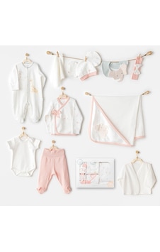 AndyWawa Kız Bebek Hastane Çikişi 10 Pcs Newborn Set Love Family Ac25501 Ekru AndyWawa Kız Bebek Hastane Çikişi 10 Pcs Newborn Set Love Family Ac25501 Ekru