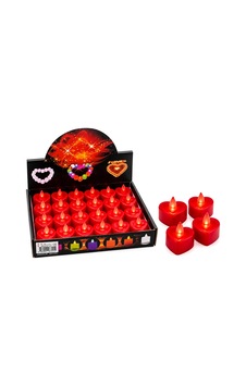 24 Adet Pilli Kapli - Kırmızı Renkli Led Mum Çap : 4cm Yükseklik : 3.7cm İ10-023 5468 24 Adet Pilli Kapli - Kırmızı Renkli Led Mum Çap : 4cm Yükseklik : 3.7cm İ10-023 5468