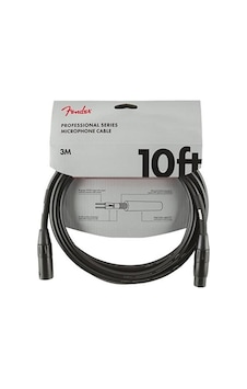 Fender 0990820022 Professional Mikrofon Kablosu 3m - Siyah Xlr Bağlantı Düşük Gürültü Ve Stüdyo Kalitesinde Ses İletimi Fender 0990820022 Professional Mikrofon Kablosu 3m - Siyah Xlr Bağlantı Düşük Gürültü Ve Stüdyo Kalitesinde Ses İletimi