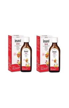 İmunol Ballı Çilek Aromalı Şurup 2 x 150 ML İmunol Ballı Çilek Aromalı Şurup 2 x 150 ML