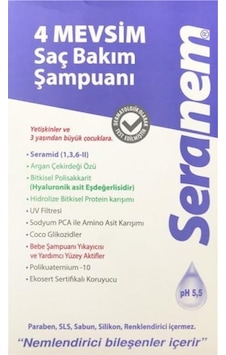 Seranem 4 Mevsim Saç Bakım Şampuan 300 ML