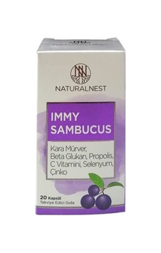 Naturalnest Immy Sambucus 20 Kapsül Naturalnest Immy Sambucus 20 Kapsül