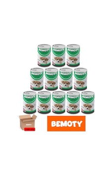 Bemoty Kuzu Etli Yavru Köpek Konservesi 12 x 400 G
