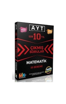 AYT Matematik Son 10 Yıl Çıkmış Sorular 10 Deneme - Ünlüler Karması AYT Matematik Son 10 Yıl Çıkmış Sorular 10 Deneme - Ünlüler Karması