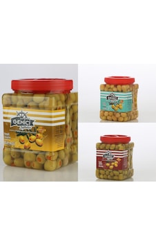 Gemici Zeytinleri Biberli + Çizik + Kırma Yeşil Zeytin 3 x 1 KG Gemici Zeytinleri Biberli + Çizik + Kırma Yeşil Zeytin 3 x 1 KG