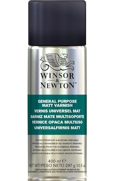 Winsor&Newton General Purpose Çok Amaçlı Mat Sprey Vernik 400 Ml.