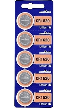 Murata-Sony CR1620 Pil Para Pil Düğme Pil 5li K