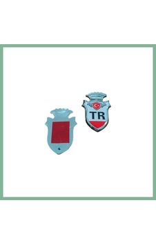 Bşkvirgo Tr Yazılı Türk Bayraklı Arma Damla Etiket Kırmızı 2'li Bsk2026 Standart Bşkvirgo Tr Yazılı Türk Bayraklı Arma Damla Etiket Kırmızı 2'li Bsk2026 Standart
