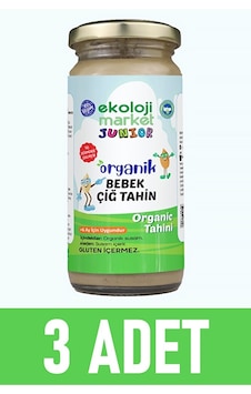 Ekoloji Market Organik Çiğ Tahin Glutensiz Taş Değirmen 3 x 230 G Ekoloji Market Organik Çiğ Tahin Glutensiz Taş Değirmen 3 x 230 G
