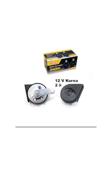 Carub Korna 12v 2'li Süper Dadat Çift Fişli Belgeli Carub Korna 12v 2'li Süper Dadat Çift Fişli Belgeli