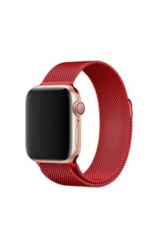 Watch 38mm Metal Mıknatıslı Kordon - Kırmızı