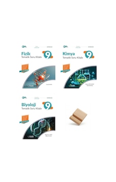 Palme 9. Sınıf 2027 Maarif Fizik Kimya Ve Biyoloji Tematik Soru Bankası 3lü Set + Telefon Standı Palme 9. Sınıf 2027 Maarif Fizik Kimya Ve Biyoloji Tematik Soru Bankası 3lü Set + Telefon Standı