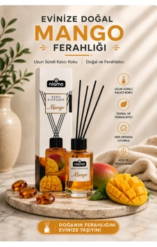 Dofix Niamo Mango Kokulu Çubuklu Oda Kokusu 110 Ml Dofix Niamo Mango Kokulu Çubuklu Oda Kokusu 110 Ml