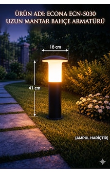 41 Cm Mantar Bahçe Yol Aydınlatma, Set Üstü, Duvar Armatürü, Çim,yürüyüş Yolu Aplik,dekoratif Armatür Ampul Hariç,lüks Yol Ve Peyzaj Armatürü 41 Cm Mantar Bahçe Yol Aydınlatma, Set Üstü, Duvar Armatürü, Çim,yürüyüş Yolu Aplik,dekoratif Armatür Ampul Hariç,lüks Yol Ve Peyzaj Armatürü