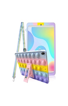 Xiaomi Redmi Pad Se 11 İnç Uyumlu Pembe Kedi Çocuk Kılıfı Askılı 360 Dönen Standlı Eğlenceli Koruma Dönerli Kılıf Xiaomi Redmi Pad Se 11 İnç Uyumlu Pembe Kedi Çocuk Kılıfı Askılı 360 Dönen Standlı Eğlenceli Koruma Dönerli Kılıf