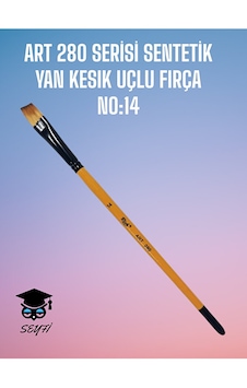 N0:14 Art 280 Serısı Sentetık Yan Kesık Uclu Fırca N0:14 Art 280 Serısı Sentetık Yan Kesık Uclu Fırca