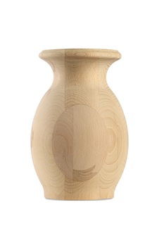 Ahşap Kayın Vazo / Stbl1008