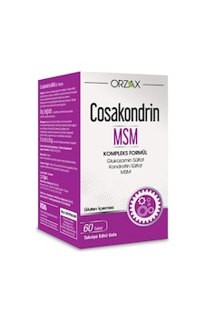 Orzax Cosakondrin Msm 60 Tablet Orzax Cosakondrin Msm 60 Tablet