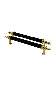 İbico 916 Boru Kulp - Orta 13 Cm Siyah Gövde Altın Ayak- 10'li Paket İbico 916 Boru Kulp - Orta 13 Cm Siyah Gövde Altın Ayak- 10'li Paket