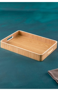 Acar Bambu Sunum Tepsi - 41 Cm