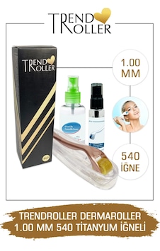 Trendroller Dermaroller 1.00mm Titanyum 540 Iğne Orijinal Derma R Trendroller Dermaroller 1.00mm Titanyum 540 Iğne Orijinal Derma R