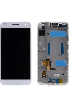 Huawei G7 Lcd Ekran Dokunmatik Beyaz Çıtalı