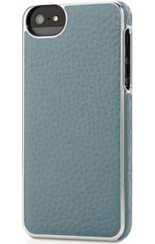 Apple Uyumlu iPhone Adopted Se 5s 5 İle Deri Wrap Kılıf Açık Mavi Aph11154