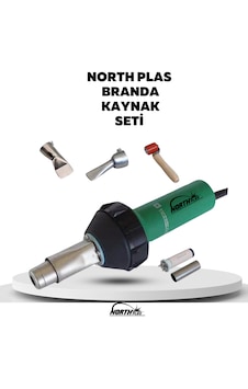 North Plas Profesyonel Branda Membran Tente Kaynak Makinesi Seti