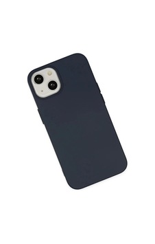 Mey İthalat Apple iPhone Uyumlu 14 Kılıf Nano İçi Kadife Silikon - Lacivert Mey İthalat Apple iPhone Uyumlu 14 Kılıf Nano İçi Kadife Silikon - Lacivert