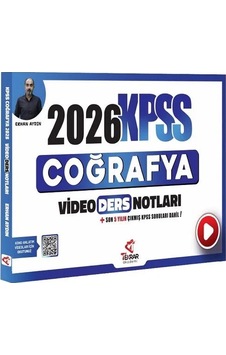 2026 Kpss Coğrafya Video Ders Notları - Erhan Aydın Tekrar Akadem