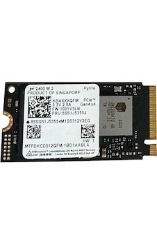 Micron Mtfdkcd512qfm-1bd1aabla 2400 Pcı-e4.0 512 Gb Ssd 2242 Micron Mtfdkcd512qfm-1bd1aabla 2400 Pcı-e4.0 512 Gb Ssd 2242