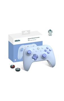Ultimate 2c Bluetooth Controller For Switch 2, Switch/oled/lite, Hall Effect Joysticks, Non-linear Digital Triggers, Remappable L4/r4 Bumpers, 6-axis Motion, Rumble Vibration Blue