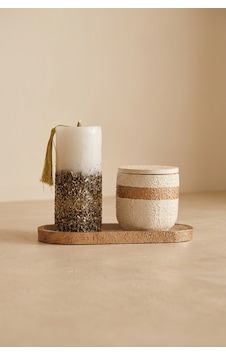 Giselle Sand Candle & Gilded Candle Edition Bej - Altın Giselle Sand Candle & Gilded Candle Edition Bej - Altın