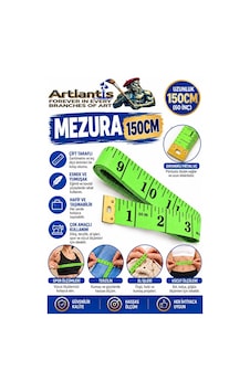 Mezura 150 Cm 1 Adet Renkli Meziro Terzi Baş Vüvut Ölçüm Metresi Beden Ölçmek Mezro Çift Yönlü Yeşil Mezura 150 Cm 1 Adet Renkli Meziro Terzi Baş Vüvut Ölçüm Metresi Beden Ölçmek Mezro Çift Yönlü Yeşil