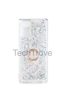 Samsung Uyumlu Galaxy Note 20 Kılıf Simli Sıvılı Tasarım Kamera Koruma Çıkıntılı Yüzüklü Şık Kapak Samsung Uyumlu Galaxy Note 20 Kılıf Simli Sıvılı Tasarım Kamera Koruma Çıkıntılı Yüzüklü Şık Kapak
