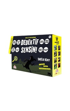 Dedektif Sensin 2 Set Bir Arada - 8 Kitap Takım - Pronto - Nesil Çocuk Yayınları Dedektif Sensin 2 Set Bir Arada - 8 Kitap Takım - Pronto - Nesil Çocuk Yayınları