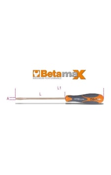 Kıvılcım Çıkarmaz Düz Tornavida 1270Ba 5x150 Kıvılcım Çıkarmaz Düz Tornavida 1270Ba 5x150