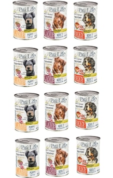 Pati Life Karışık Konserve Yetişkin Köpek Maması 12 x 415 G Pati Life Karışık Konserve Yetişkin Köpek Maması 12 x 415 G