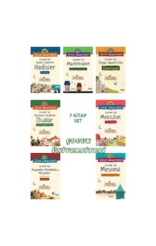 Çocuk Üniversitesi 7 Kitaplık Set & Çocuklar İçin Mektubat, ... Çocuk Üniversitesi 7 Kitaplık Set & Çocuklar İçin Mektubat, ...